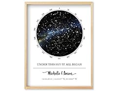 Custom star map for sale  Delivered anywhere in USA 