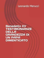 Benedetto testimonianze della usato  Spedito ovunque in Italia 