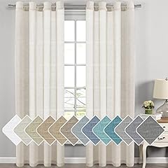 H.versailtex linen curtains for sale  Delivered anywhere in USA 