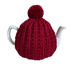 Red knitted tea for sale  Delivered anywhere in UK