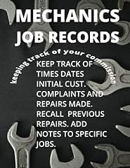 Mechanic job records for sale  Delivered anywhere in UK
