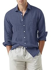 Alvaq mens linen for sale  Delivered anywhere in UK