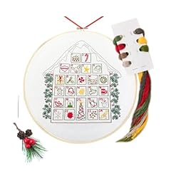 Mlqkpwy christmas embroidery for sale  Delivered anywhere in UK