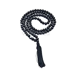 Vedic Vaani Sulemani Stone Rosary Mala (L-17 inch), used for sale  Delivered anywhere in Canada