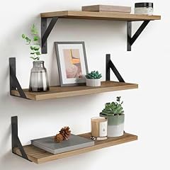 Floating shelf wooden for sale  Delivered anywhere in UK