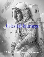 Celestial journeys coloring usato  Spedito ovunque in Italia 