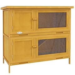 Pawhut rabbit hutch for sale  Delivered anywhere in UK