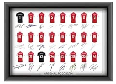 Arsenal autographed team for sale  Delivered anywhere in UK