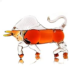 Charging bull decanter for sale  Delivered anywhere in USA 