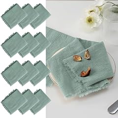 Lalago 12pcs serviettes d'occasion  Livré partout en France