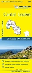 Carte départementale cantal d'occasion  Livré partout en France