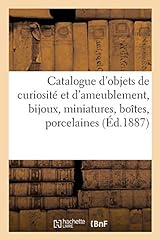 Catalogue objets curiosite d'occasion  Livré partout en France