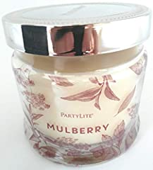Partylite mulberry scented for sale  Delivered anywhere in UK