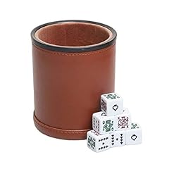 Leatherette dice cup for sale  Delivered anywhere in USA 
