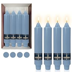 Blue taper candle for sale  Delivered anywhere in USA 