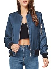 Rasujie satin bomber for sale  Delivered anywhere in USA 