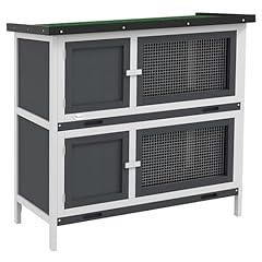 Pawhut rabbit hutch for sale  Delivered anywhere in UK