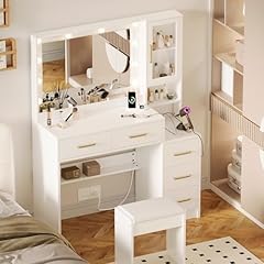 White vanity table for sale  Delivered anywhere in USA 