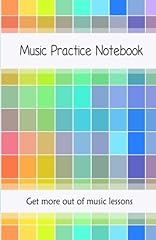 Music practice notebook for sale  Delivered anywhere in USA 