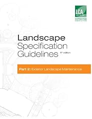 Landscape specification guidel for sale  Delivered anywhere in USA 