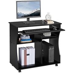 Yaheetech movable computer for sale  Delivered anywhere in UK