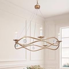 Ksana gold chandelier for sale  Delivered anywhere in USA 