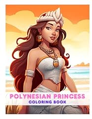 Polynesian princess coloring usato  Spedito ovunque in Italia 