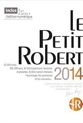 Petit robert 2014 gebraucht kaufen  Wird an jeden Ort in Deutschland