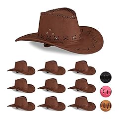 Relaxdays 10x cappelli usato  Spedito ovunque in Italia 