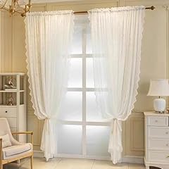 Chu lace curtains for sale  Delivered anywhere in UK