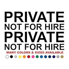 Set private hire for sale  Delivered anywhere in USA 