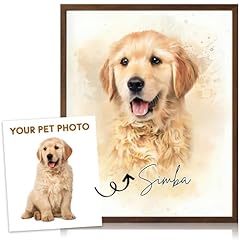 Custom pet portrait for sale  Delivered anywhere in USA 