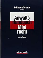 Anwalts handbuch mietrecht gebraucht kaufen  Wird an jeden Ort in Deutschland