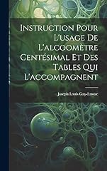 Instruction usage alcoomètre d'occasion  Livré partout en France