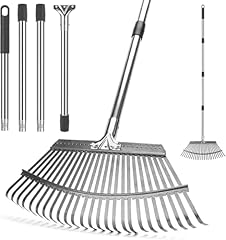 Garden leaf rake for sale  Delivered anywhere in UK