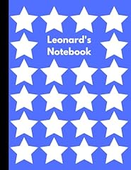 Leonard notebook personalised for sale  Delivered anywhere in UK