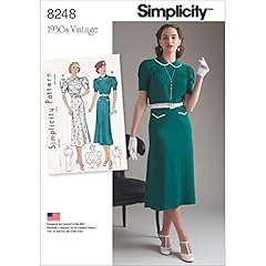 Simplicity 8248 1930 for sale  Delivered anywhere in USA 