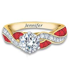 Birthstone Swirl Personalized Ring (July, 11) #5361-017 for sale  Delivered anywhere in USA 