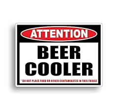 Beer cooler warning for sale  Delivered anywhere in USA 