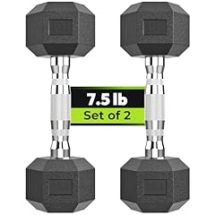 Hex dumbbell rubber for sale  Delivered anywhere in USA 