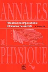 Production energie nucleaire d'occasion  Livré partout en France