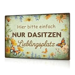 Putuo decor metallschild gebraucht kaufen  Wird an jeden Ort in Deutschland