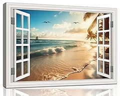 Beach pictures wall for sale  Delivered anywhere in USA 