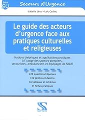 Guide acteurs urgence d'occasion  Livré partout en France