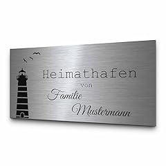 Große edelstahl türschilder gebraucht kaufen  Wird an jeden Ort in Deutschland
