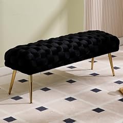 Home velvet ottoman for sale  Delivered anywhere in UK