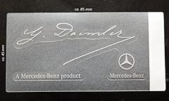 Mercedes benz etichetta usato  Spedito ovunque in Italia 