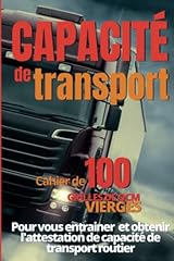 Capacité transport routier d'occasion  Livré partout en France