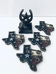 Texas shaped coasters for sale  Delivered anywhere in USA 