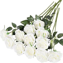 Pcs artificial roses for sale  Delivered anywhere in UK